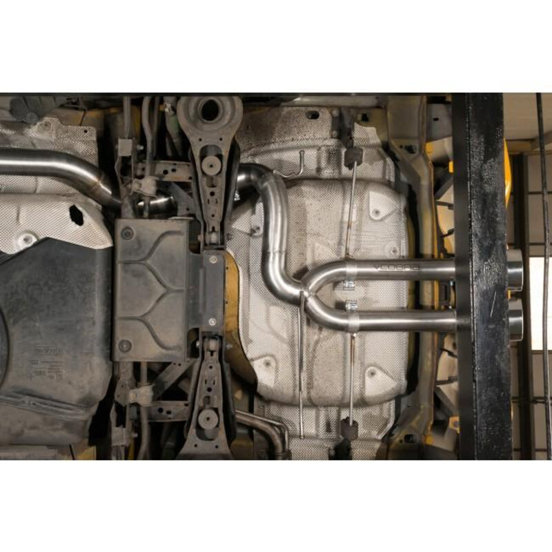 Ligne d'Echappement "Venom Box Delete" Cobra pour Ford Focus ST MK3 Break