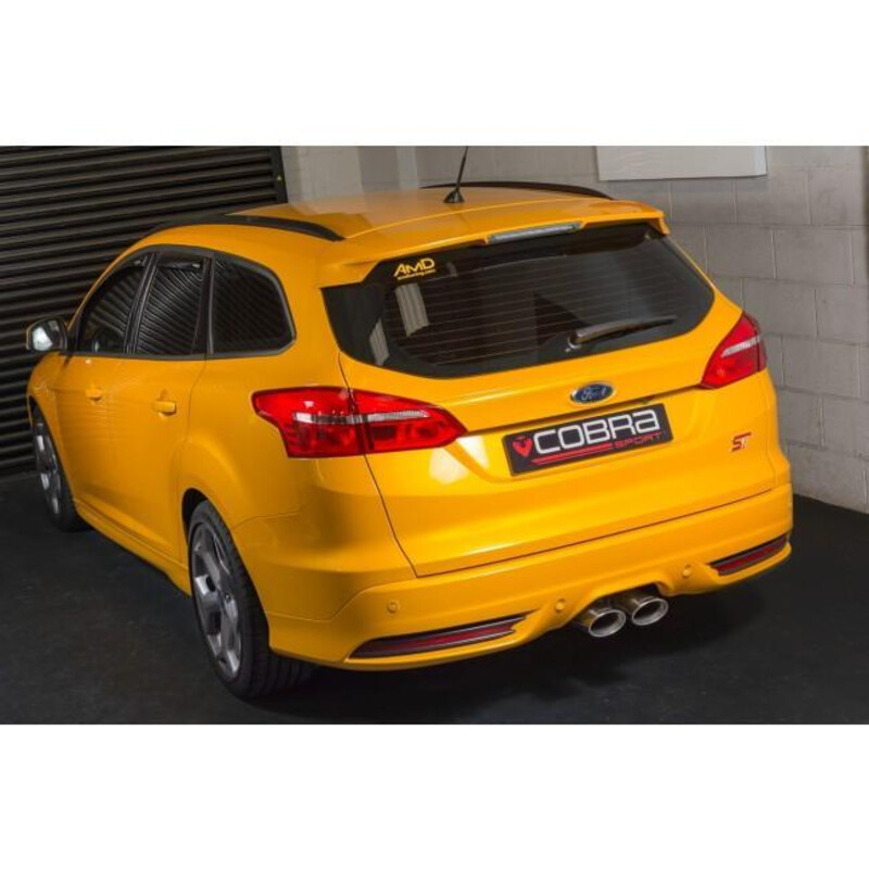 Ligne d'Echappement "Venom Box Delete" Cobra pour Ford Focus ST MK3 Break