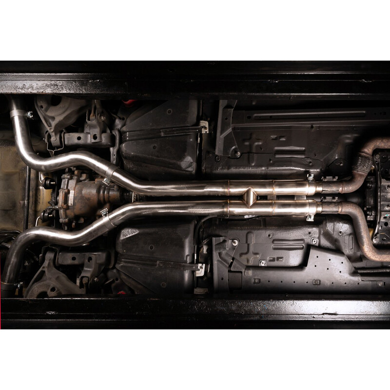 Ligne d'Echappement "Catback" Cobra pour Ford Mustang - Avec Valve (Ø3")