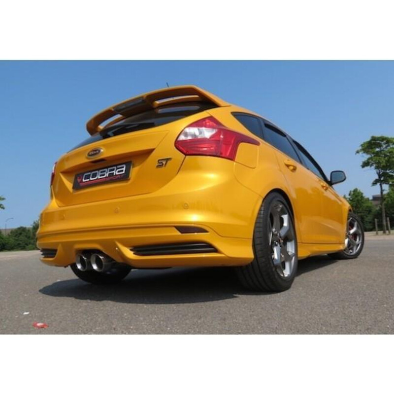 Ligne d'Echappement Complète "Turboback" Cobra pour Ford Focus ST250 MK3