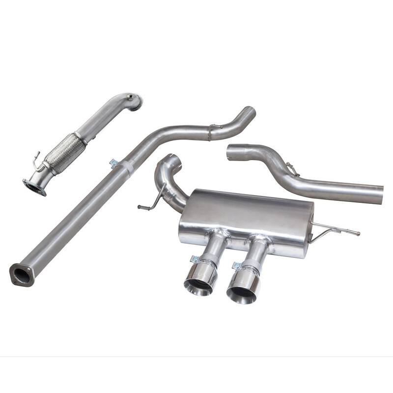 Ligne d'Echappement Complète "Turboback" Cobra pour Ford Focus ST250 MK3