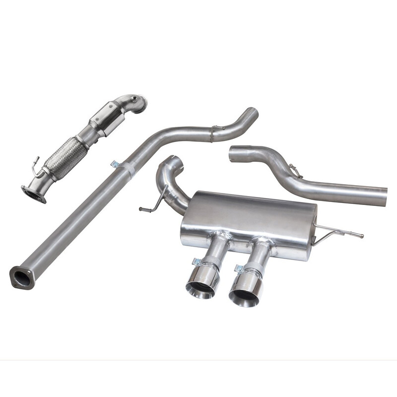 Ligne d'Echappement Complète "Turboback" Cobra pour Ford Focus ST250 MK3