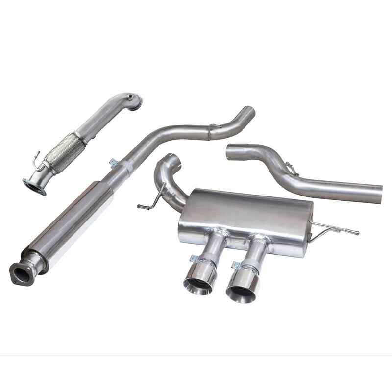 Ligne d'Echappement Complète "Turboback" Cobra pour Ford Focus ST250 MK3