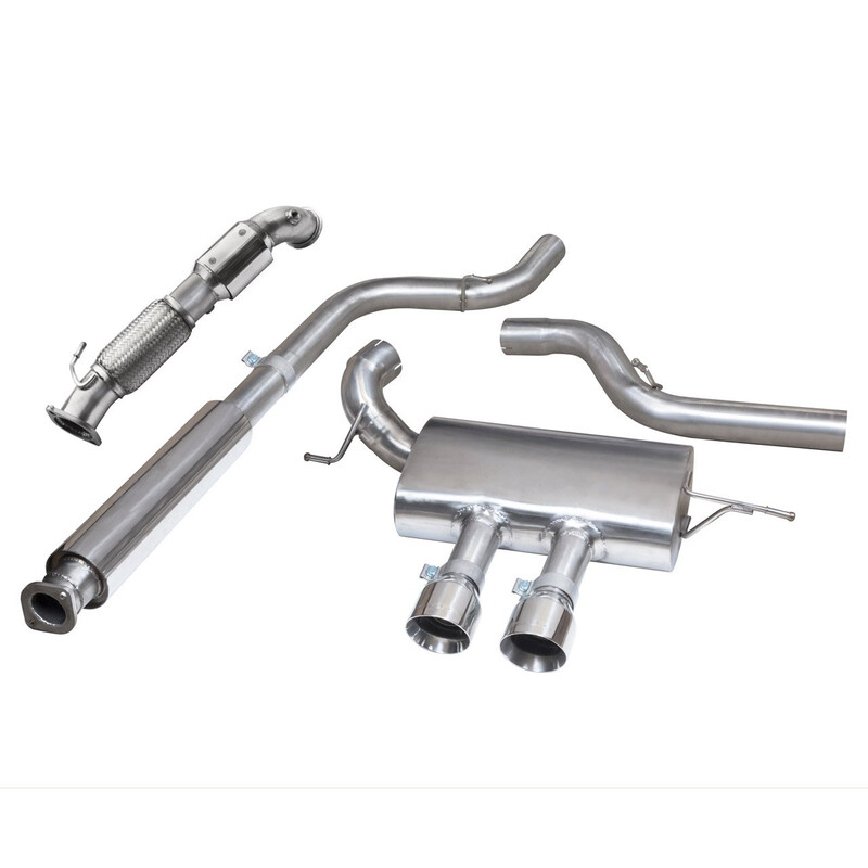 Ligne d'Echappement Complète "Turboback" Cobra pour Ford Focus ST250 MK3