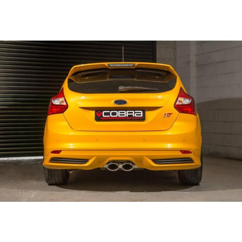 Ligne d'Echappement Complète "Turboback" Cobra pour Ford Focus ST250 MK3