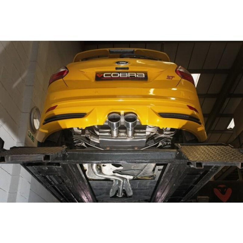 Ligne d'Echappement Complète "Turboback" Cobra pour Ford Focus ST250 MK3