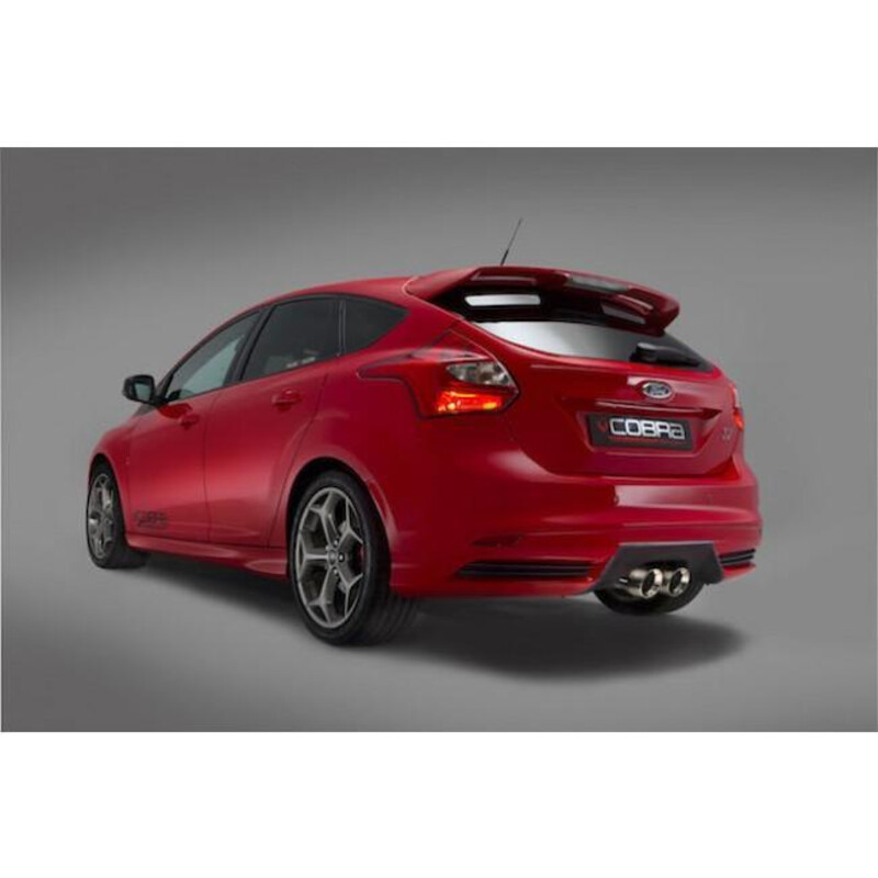 Ligne d'Echappement Complète "Turboback" Cobra pour Ford Focus ST250 MK3
