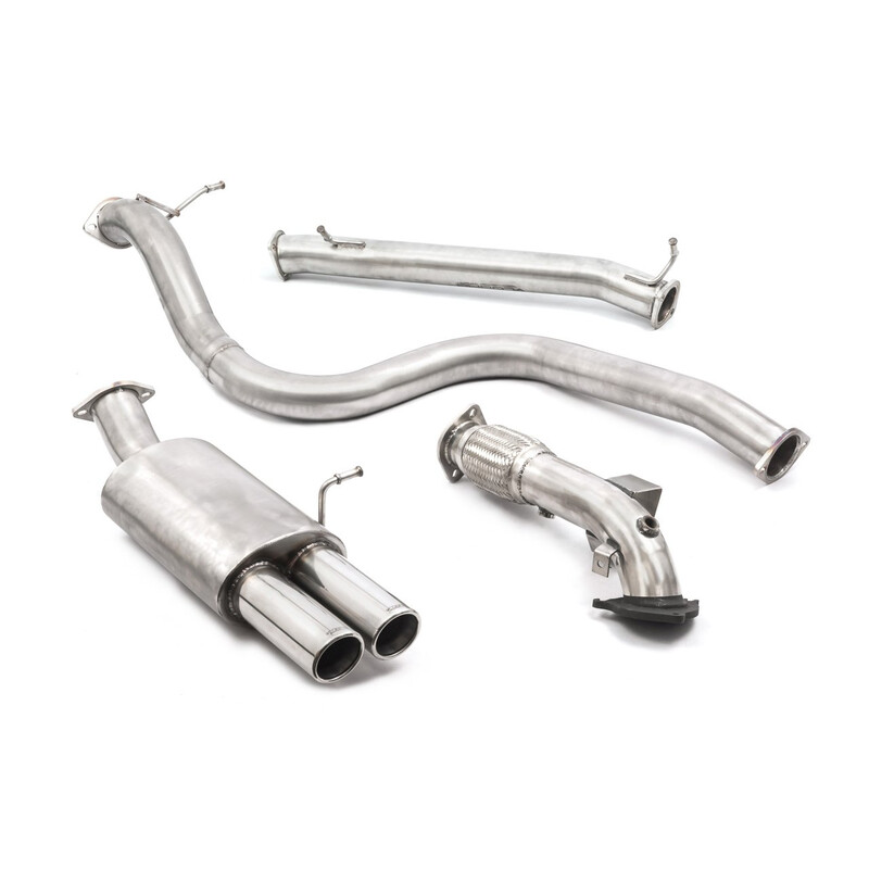 Ligne d'Echappement Complète "Turboback" Cobra pour Ford Fiesta ST180 & 200 MK7