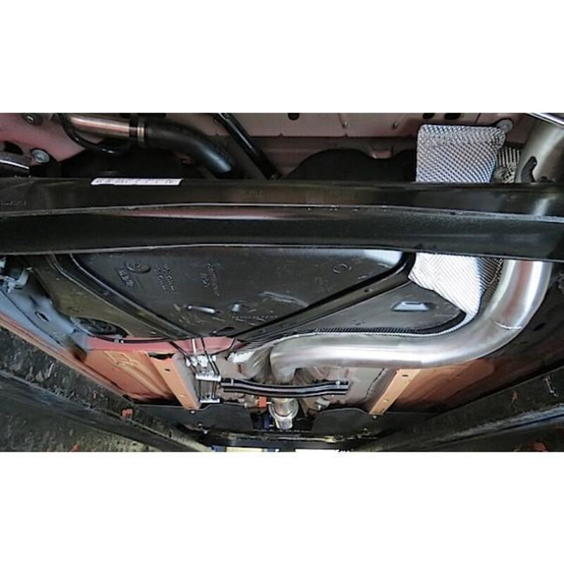 Ligne d'Echappement Complète "Turboback" Cobra pour Ford Fiesta ST180 & 200 MK7