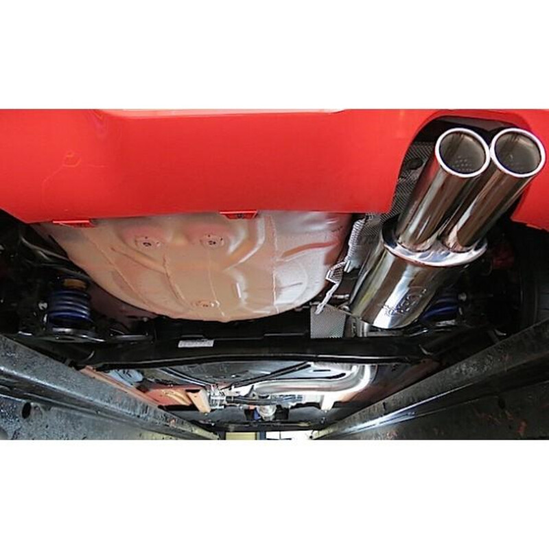 Ligne d'Echappement Complète "Turboback" Cobra pour Ford Fiesta ST180 & 200 MK7