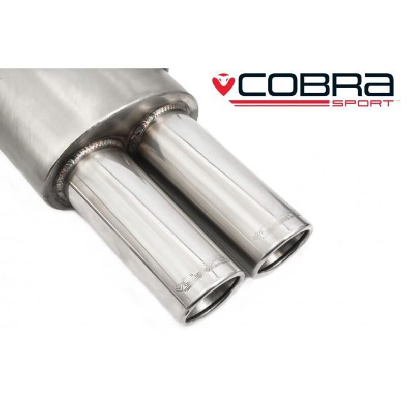 Ligne d'Echappement Complète "Turboback" Cobra pour Ford Fiesta ST180 & 200 MK7