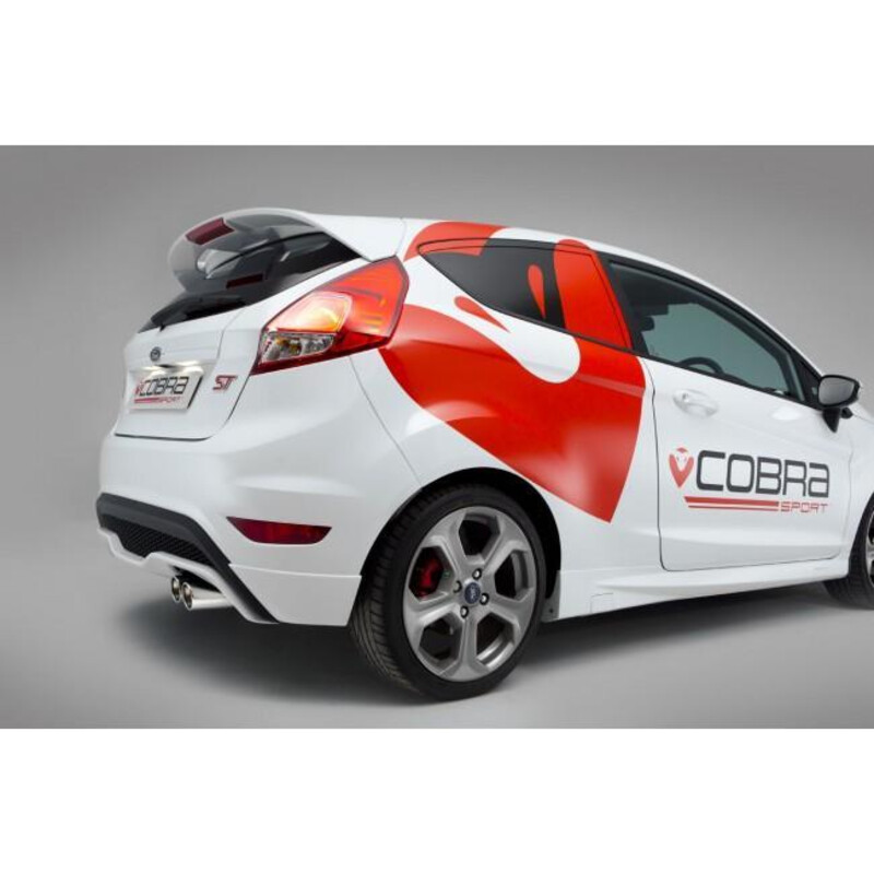 Ligne d'Echappement Complète "Turboback" Cobra pour Ford Fiesta ST180 & 200 MK7