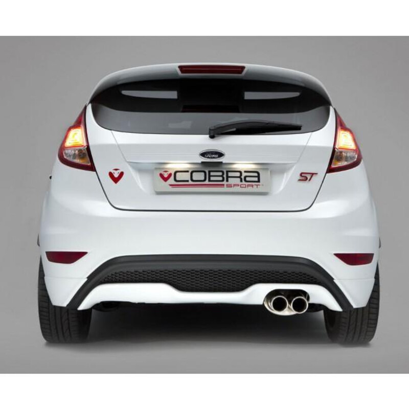 Ligne d'Echappement Complète "Turboback" Cobra pour Ford Fiesta ST180 & 200 MK7