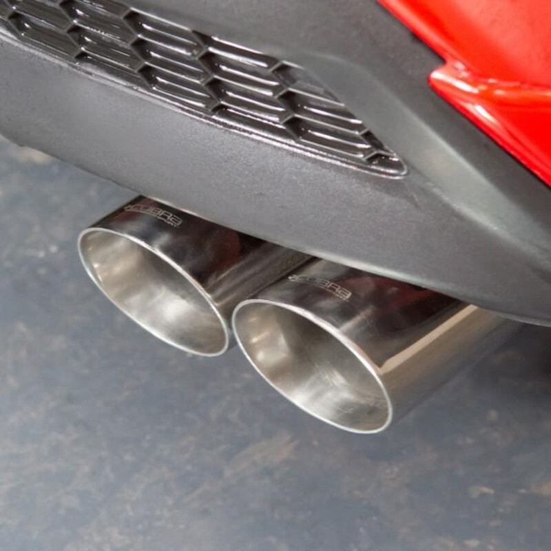 Ligne d'Echappement "Catback" Cobra pour Ford Fiesta 1.0L Ecoboost MK7 (Zetec S & ST-Line)