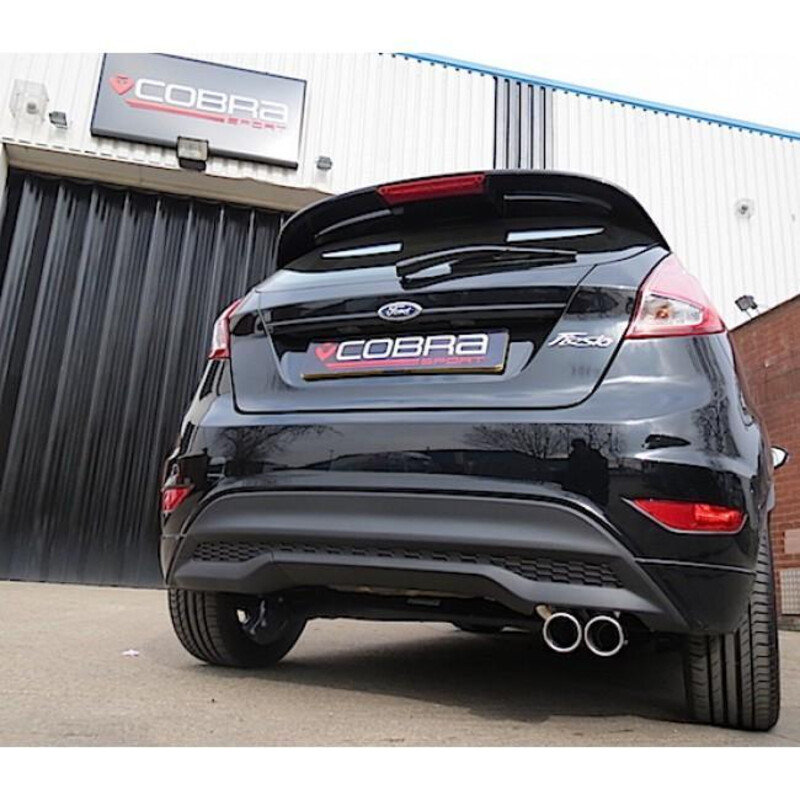 Ligne d'Echappement "Catback" Cobra pour Ford Fiesta 1.0L Ecoboost MK7 (Zetec S & ST-Line)