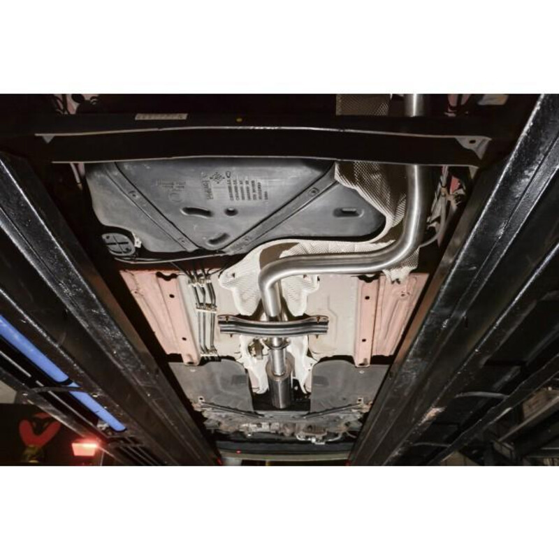 Ligne d'Echappement "Catback" Cobra pour Ford Fiesta 1.0L Ecoboost MK7 (Zetec S & ST-Line)