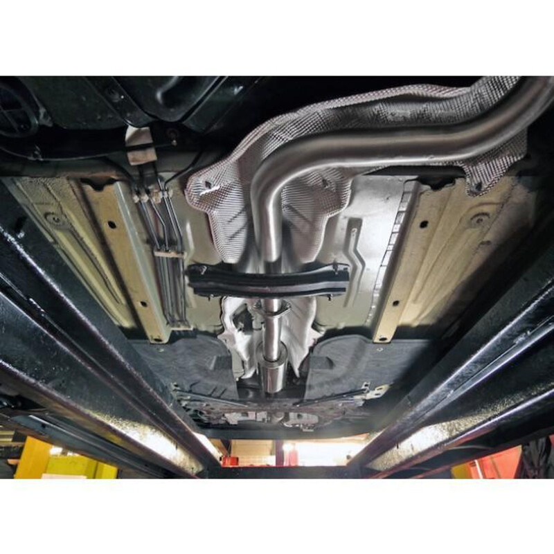 Ligne d'Echappement "Catback" Cobra pour Ford Fiesta 1.0L Ecoboost MK7 (Zetec)