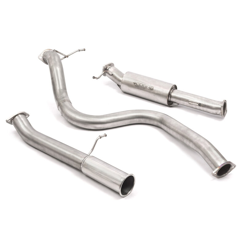 Ligne d'Echappement "Venom Box Delete" Cobra pour Ford Fiesta ST180 & 200 MK7 (Ø3")