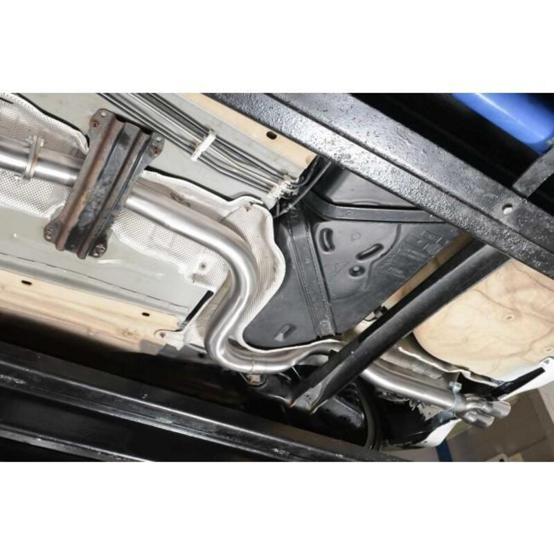 Ligne d'Echappement "Venom Box Delete" Cobra pour Ford Fiesta ST180 & 200 MK7 (Ø3")
