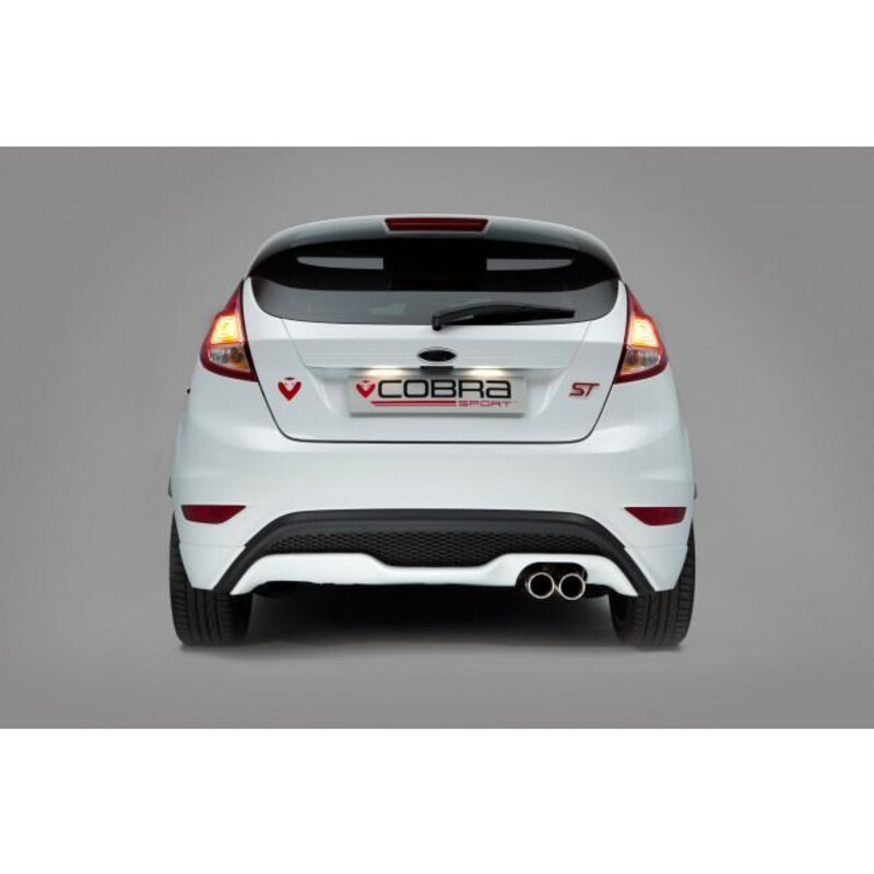 Ligne d'Echappement "Venom Box Delete" Cobra pour Ford Fiesta ST180 & 200 MK7 (Ø3")