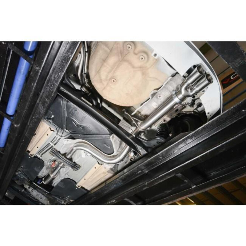 Ligne d'Echappement "Venom Box Delete" Cobra pour Ford Fiesta ST180 & 200 MK7 (Ø3")