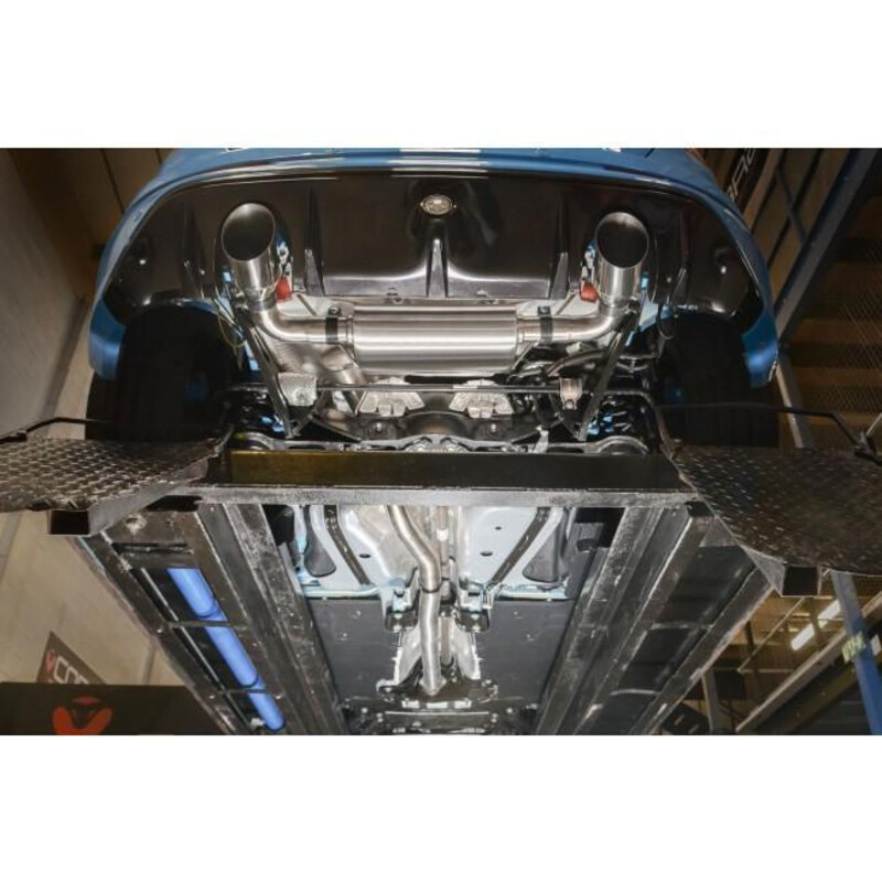 Ligne d'Echappement Complète "Turboback" Cobra pour Ford Focus RS MK3