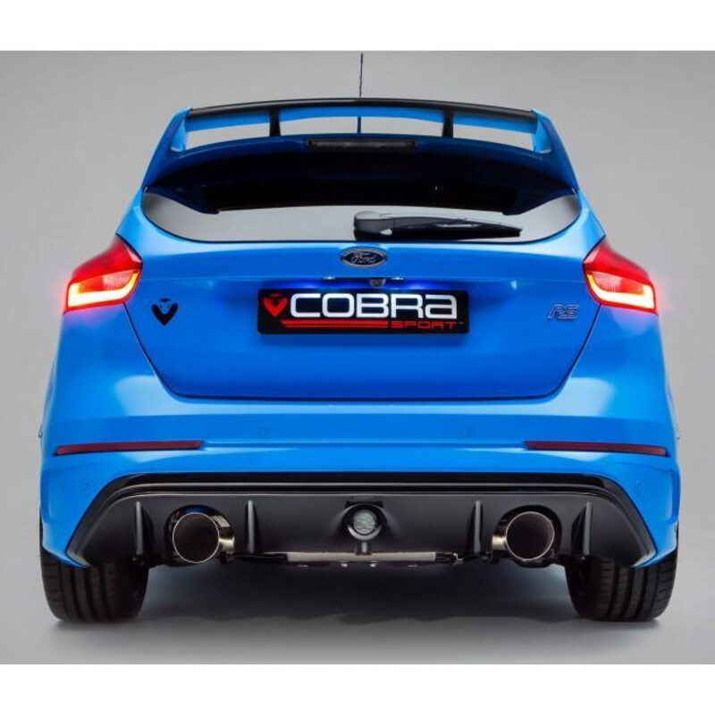 Ligne d'Echappement Complète "Turboback" Cobra pour Ford Focus RS MK3