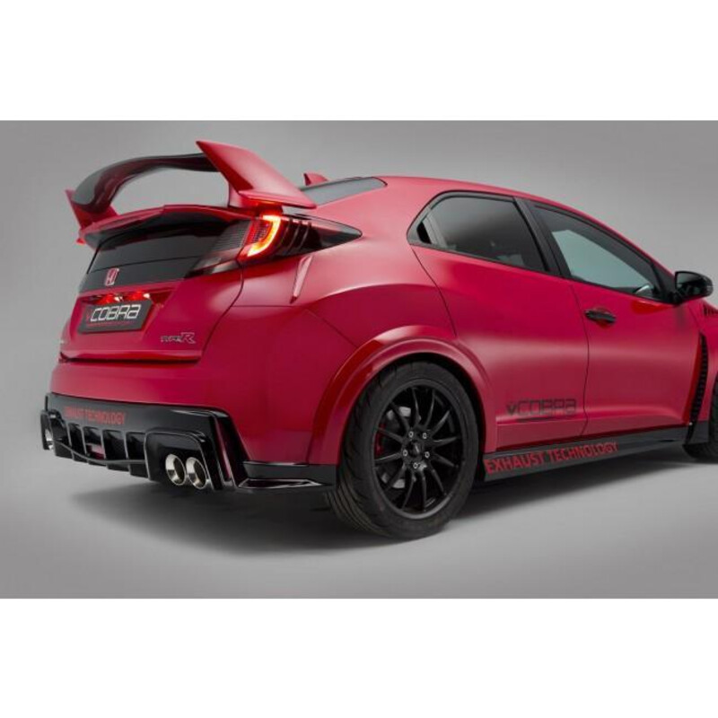 Ligne d'Echappement "Catback" Cobra pour Honda Civic Type R FK2 (15-17)