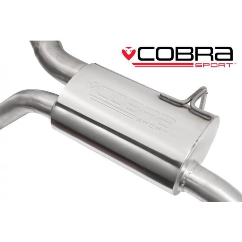 Ligne d'Echappement "Catback" Cobra pour Honda Civic Type R FK2 (15-17)
