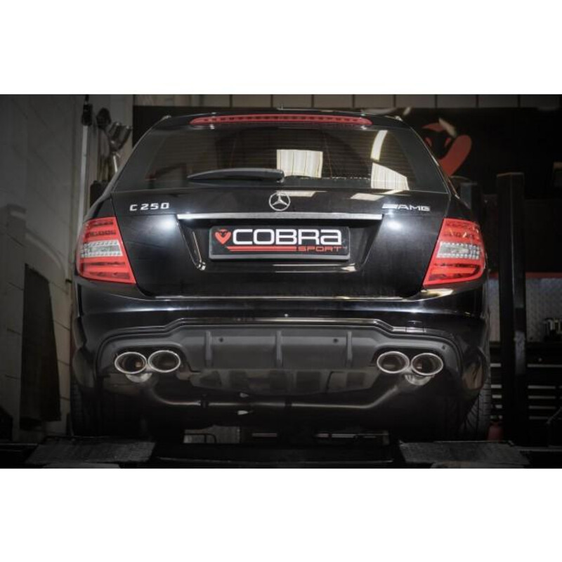 Silencieux\u0020\u0022Style\u0020AMG\u0022\u0020Cobra\u0020pour\u0020Mercedes\u0020C200,\u0020220\u0020\u0026\u0020250\u0020Diesel\u0020W204\u0020\u002807\u002D14\u0029