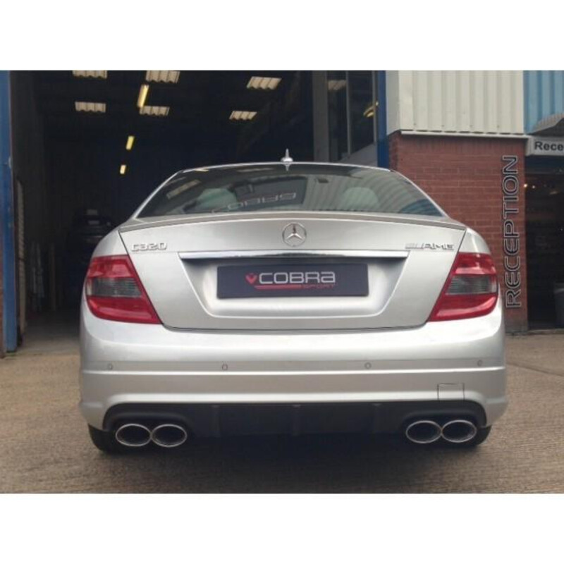Silencieux\u0020\u0022Style\u0020AMG\u0022\u0020Cobra\u0020pour\u0020Mercedes\u0020C200,\u0020220\u0020\u0026\u0020250\u0020Diesel\u0020W204\u0020\u002807\u002D14\u0029