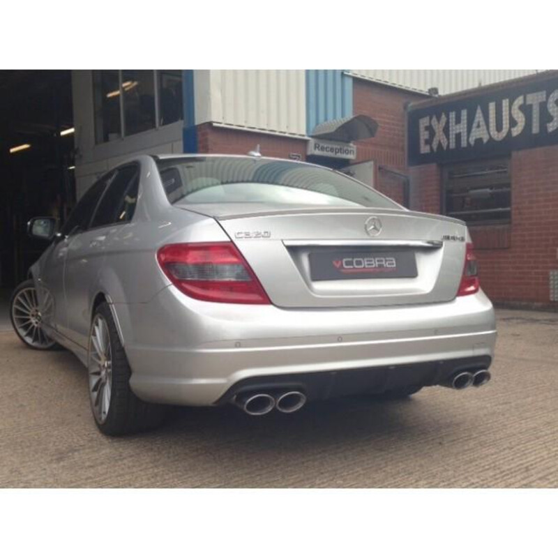 Silencieux\u0020\u0022Style\u0020AMG\u0022\u0020Cobra\u0020pour\u0020Mercedes\u0020C200,\u0020220\u0020\u0026\u0020250\u0020Diesel\u0020W204\u0020\u002807\u002D14\u0029