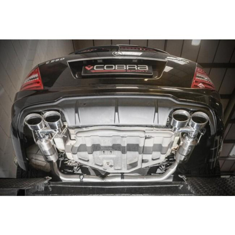 Silencieux\u0020\u0022Style\u0020AMG\u0022\u0020Cobra\u0020pour\u0020Mercedes\u0020C200,\u0020220\u0020\u0026\u0020250\u0020Diesel\u0020W204\u0020\u002807\u002D14\u0029