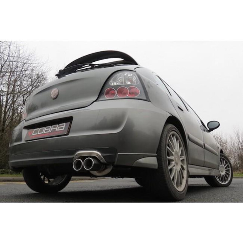 Ligne d'Echappement "Catback" Cobra pour MG ZR 1.4 & 1.8L (105/120/160)
