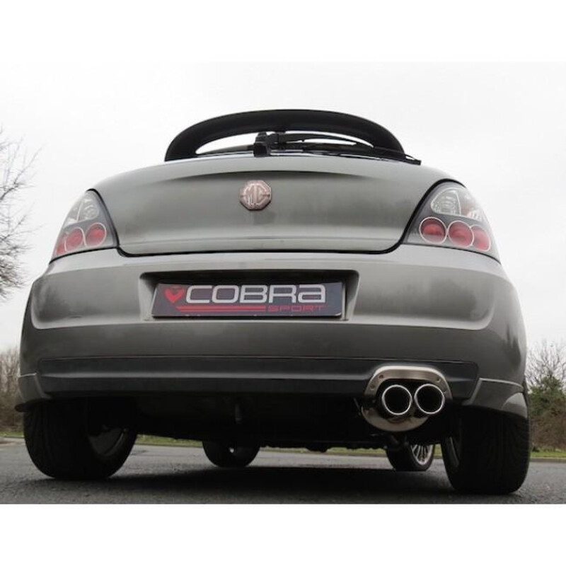 Ligne d'Echappement "Catback" Cobra pour MG ZR 1.4 & 1.8L (105/120/160)