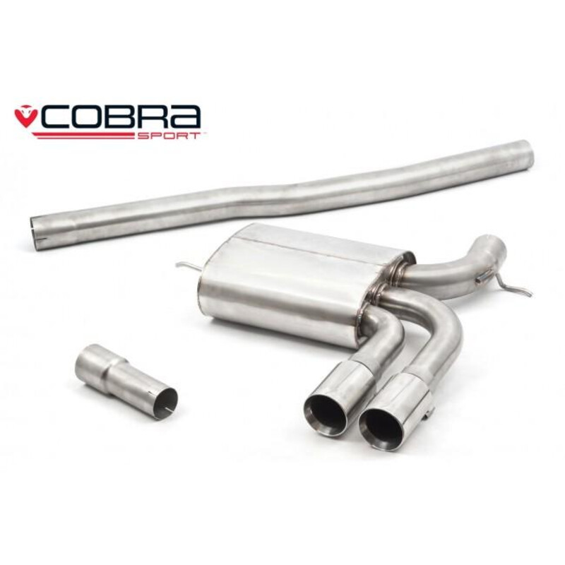 Ligne d'Echappement Complète Cobra pour Mini Cooper S F56 LCI Ø3" (14-18)