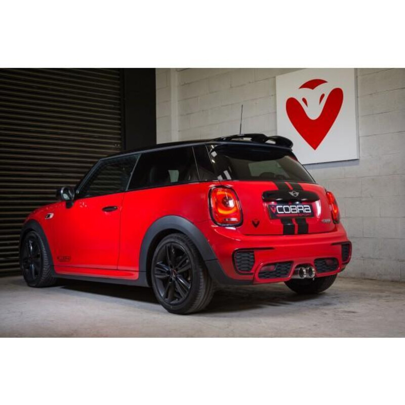 Ligne d'Echappement "Catback" Cobra pour Mini Cooper S F56 Ø3" (14-18)