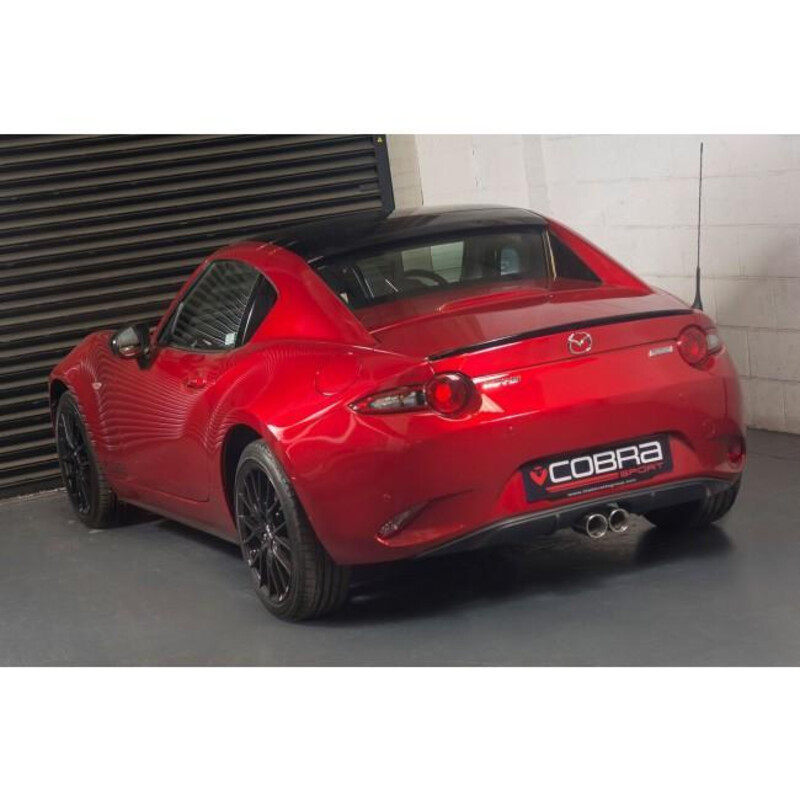 Ligne d'Echappement "Catback" Cobra pour Mazda MX-5 ND (Sortie Centrale)