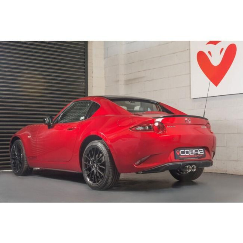 Ligne d'Echappement "Catback" Cobra pour Mazda MX-5 ND (Sortie Centrale)