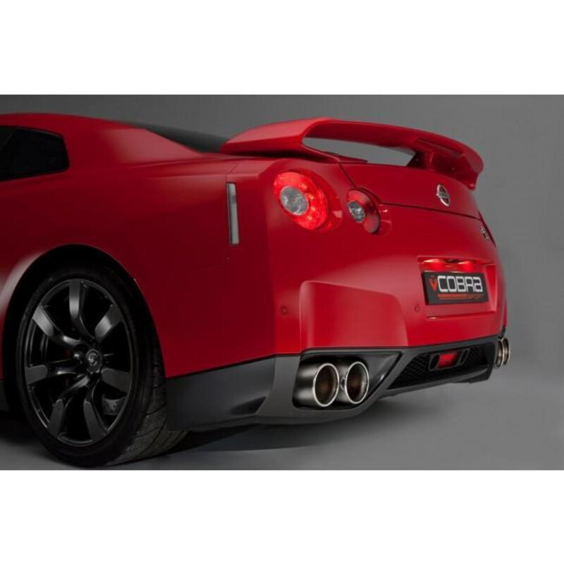 Ligne d'Echappement "Catback" Cobra pour Nissan GT-R