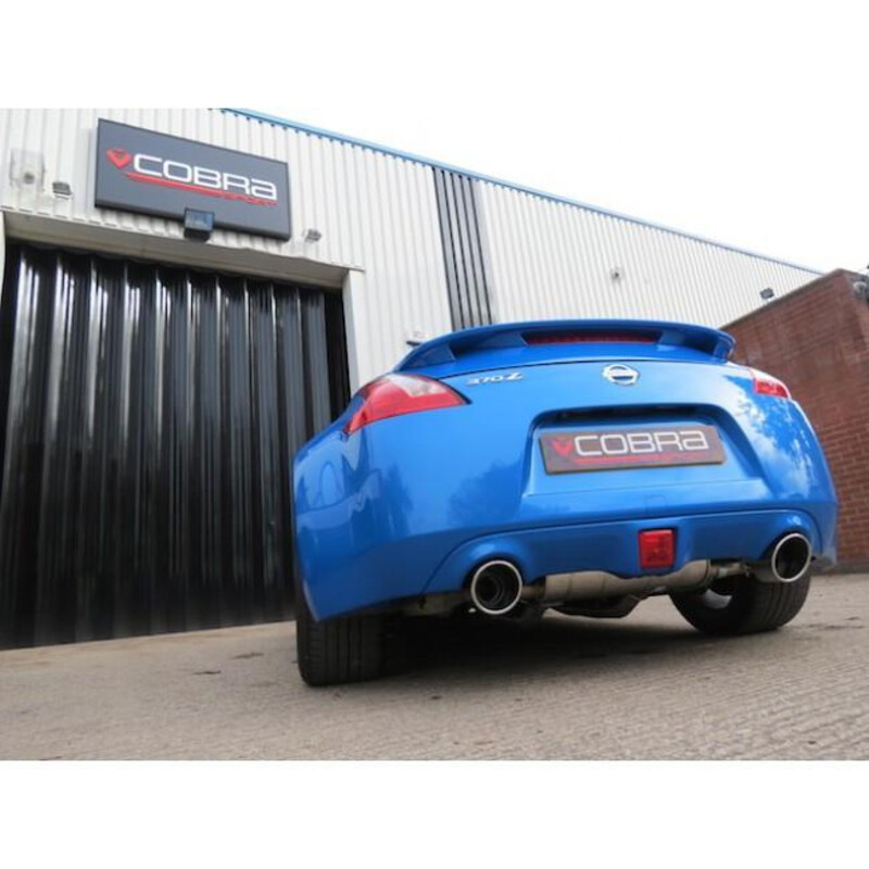 Ligne d'Echappement "Catback" Cobra pour Nissan 370Z