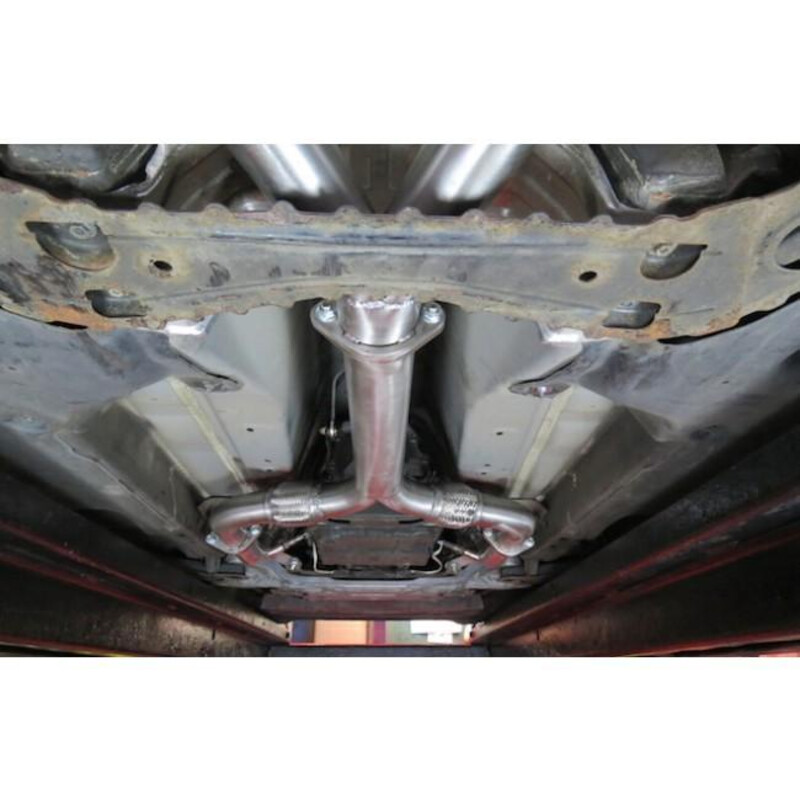 Ligne d'Echappement "Catback" Cobra pour Nissan 370Z