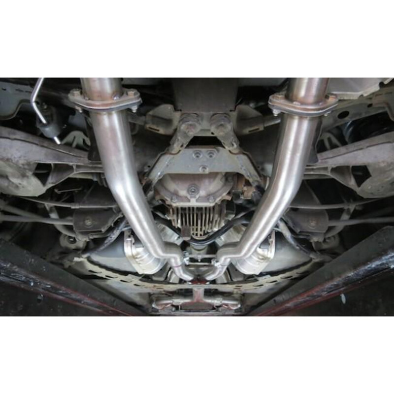Ligne d'Echappement "Catback" Cobra pour Nissan 370Z