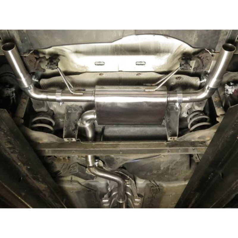 Ligne d'Echappement "Catback" Cobra pour Renault Clio 3 RS 200 ch (09-12)