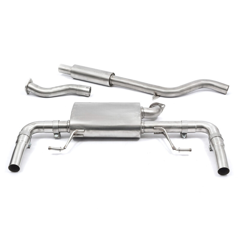 Ligne d'Echappement "Catback" Cobra pour Renault Clio 3 RS 200 ch (09-12)