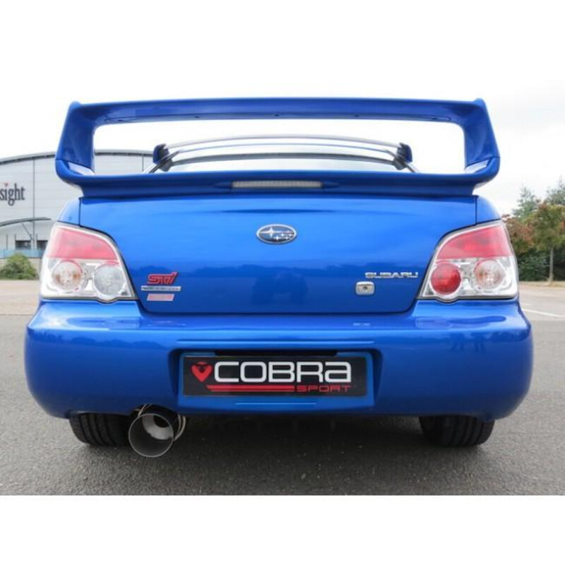 Ligne d'Echappement Complète "Turboback" Cobra pour Subaru Impreza GC / GF 2.0L Turbo (92-00)