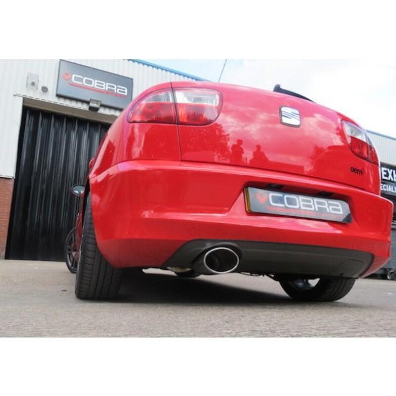 Ligne d'Echappement "Catback" Cobra pour Seat Leon Cupra 1M 1.8L Turbo 20V (99-05)