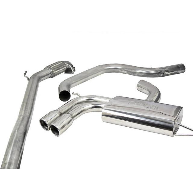 Ligne d'Echappement Complète "Turboback" Cobra pour Seat Leon Cupra 1P 2.0L TFSI (06-12)