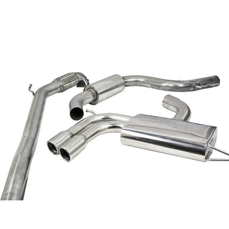 Ligne d'Echappement Complète "Turboback" Cobra pour Seat Leon Cupra 1P 2.0L TFSI (06-12)