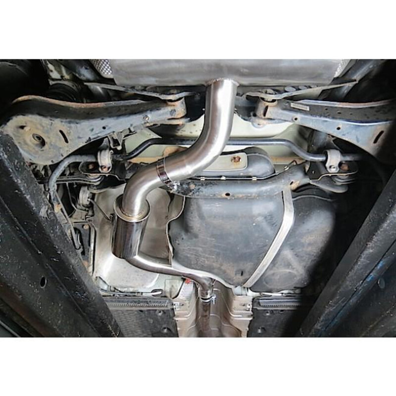 Ligne d'Echappement "Catback" Cobra pour Seat Leon Cupra R 1P 2.0L TFSI (10-12)